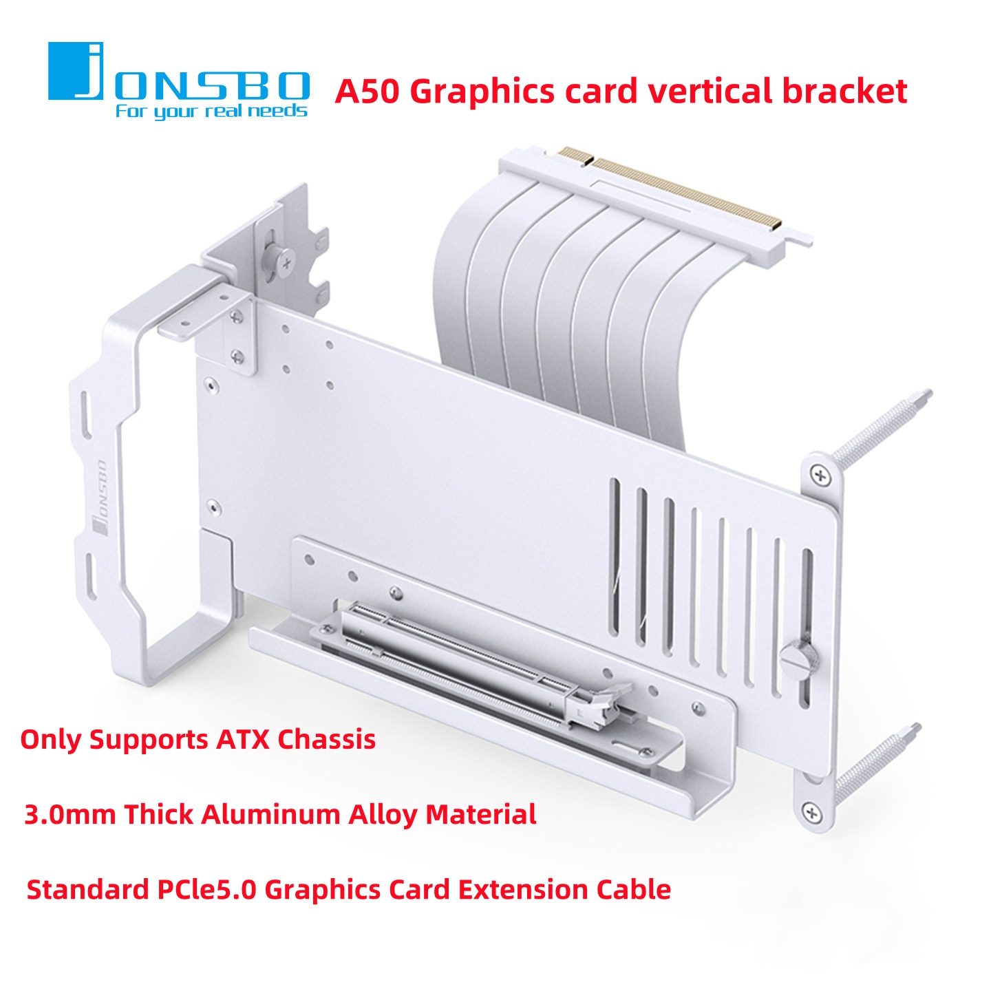 JONSBO A50 Aluminum GPU Vertic - Atx Case review and price