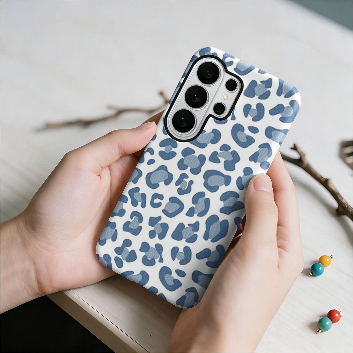 Blue Leopard Print 2-in-1 Dual - Computer Case review and price